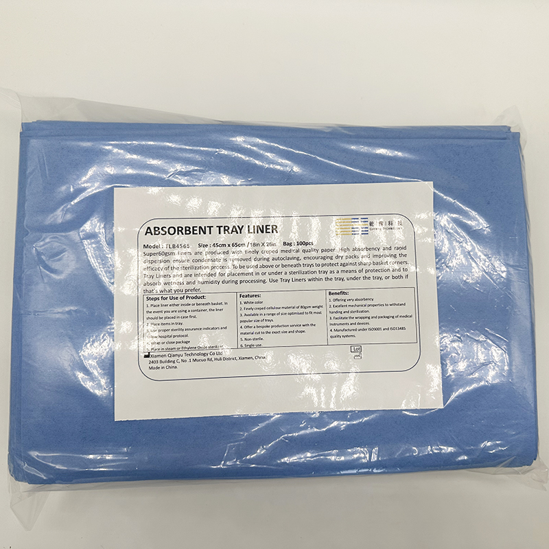 Disposable sterilization tray liners